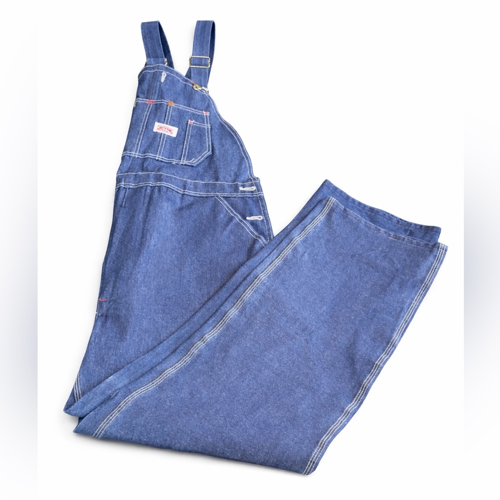 Round House Brand Men’s Denim Overalls NWOT Classic Workwear USA Style